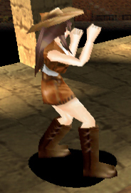 Tifa - special outfit - tour guide