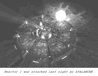 Reactor 1 was attacked last night by AVALANCHE